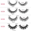 MAGEFY 20 Pairs False Eyelashes,4 Styles Faux Mink Eyelashes 7mm-16mm