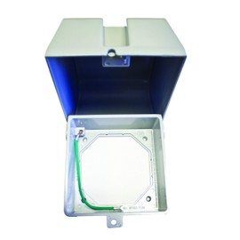 Intermatic WP1250MXD Extra-Duty Die-Cast in-Use Weatherproof Cover, Double-Gang, Vrt, 4.625" Gray