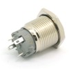 DollaTek 2 x 16 mm 10 A Momentary Switch Push