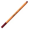 STABILO Fineliner Point 88, Line Width: 0.4 mm, Dark Red,