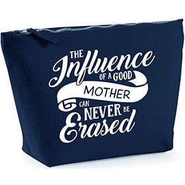 Hippowarehouse The Influence of a Good Mother Can Never Be Erased printed make up cosmetic wash bag 18x19x9cm