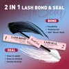 Mayhug Lash Extension Kit,DIY Individual Lashes Clusters,Bond And Seal,Lash Remover
