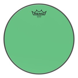 Remo Emperor Colortone Green Drumhead, 12"