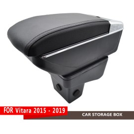 Xukey Armrest for Vitara 2015 - 2019 Arm Rest For Center Storage Console Box Interior