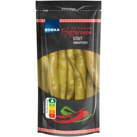 Edeka Peperoni Pepperons Sharp Hand Picked Pack of 3 (3 x 250 g Pack) + usy Block
