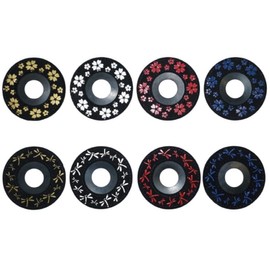 "Suppression" Tsubatake Rubber [Kendo Gear Kendo Bamboo Sword Tsubabazaki Brim Brim Stopping Rubber] (Kozakura/Blue)