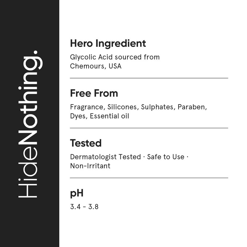 Minimalist 11% Glycolic acid & Tranexamic acid, AHA BHA Body