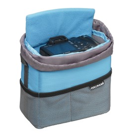 Cullmann Kleine Schock Schutz Tasche für CSC Equipment – Cyan/Grau