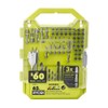 RYOBI Screwdriver Drill and Impact Drive Bit set (65-Piece) Drive