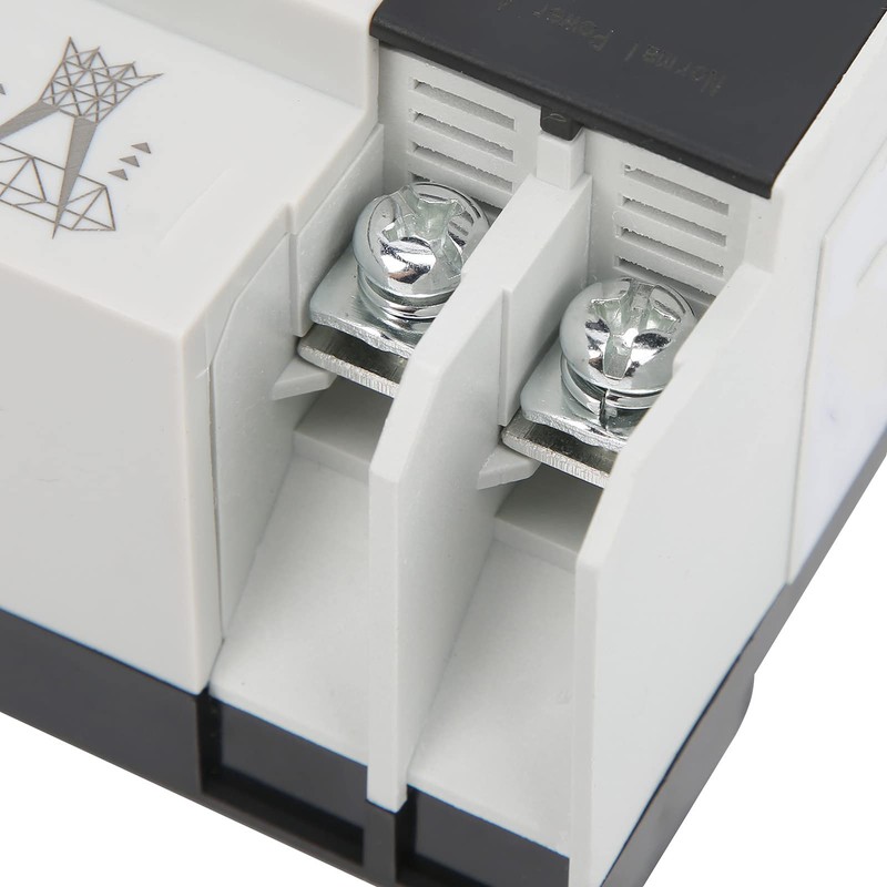 Eujgoov Automatic Transfer Switch ATS 2P Dual Power Transfer Switch