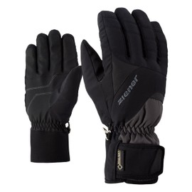 Ziener Adult GUFFERT GTX Glove Alpine Ski Gloves / Winter Sports | Waterproof, Breathable, Graphite/Black, 10.5