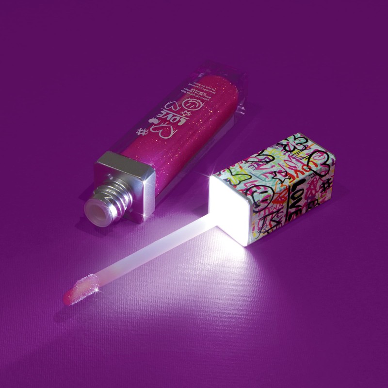 3C4G 2pk Light Up Lip Gloss - Graffiti