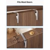 JARLINK 2 Pack Over the Door Organizer Storage, 5 Shelf