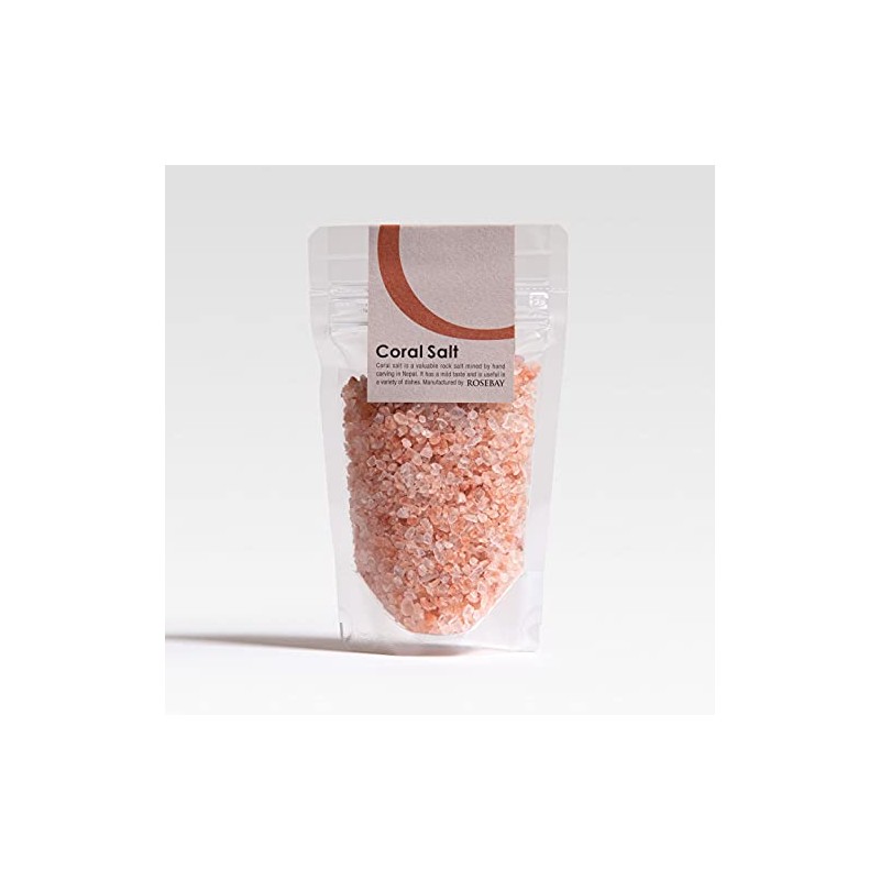 ROSEBAY S-3 Himalayan Rock Salt Coral Salt Grain (Edible) 5.3