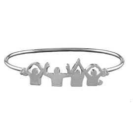 SANDOL Ohio State Buckeyes O-H-I-O Adjustable Cuff Bracelet