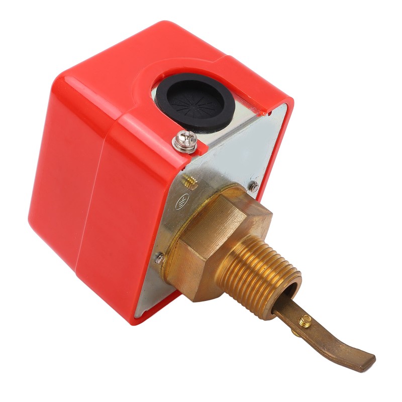 Water Flow Switch Paddle Control Brass SPDT Contacts 15A Flow