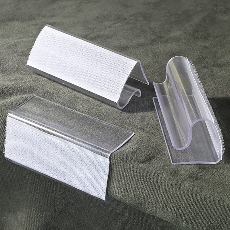 JIHUOO 12 Pcs Plastic Table Skirting Clips Table Skirt Clips