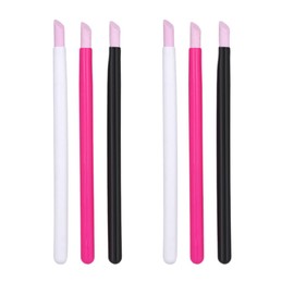 VINTORKY 6Pcs Nail Polishing Pen Set - Nail Grinding, Cuticle Stick, Manicure Sanding Tool for Professional and DIY Use Portable Manicure Care Kit