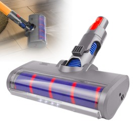 PASUKTER Soft Motorhead Roller Cleaner Head for Dyson V7 V8 V10 V11 Models Cordless Stick Vacuum Cleaner