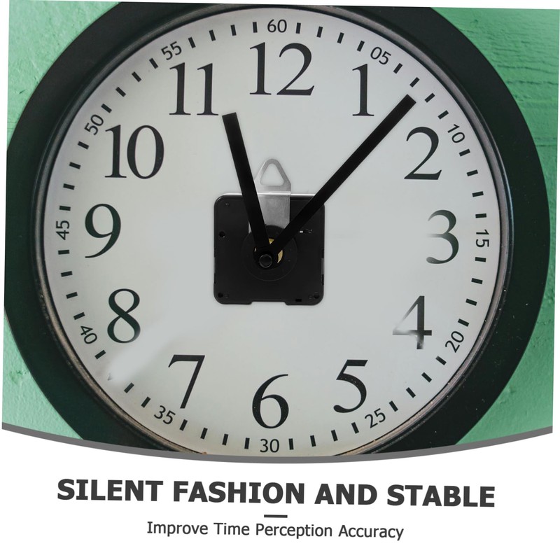 SEWACC 6sets Silent Quartz Clock Mechanism Replacement Kit with Long
