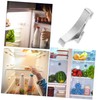 COHEALI 4pcs Refrigerator Shelf Support Clips Durable Hooks for Freezer