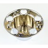 BB Auto Set of 4 New Chrome Wheel Center Caps