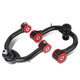 DNA MOTORING Front Upper Pair of Control Arms Compatible With Toyota 4Runner 1996-2002/Tacoma 1995-2004,Dom Tubular Front Upper Control Arm for 2-4" Leveling Lift,FUCA-TAC96-BR