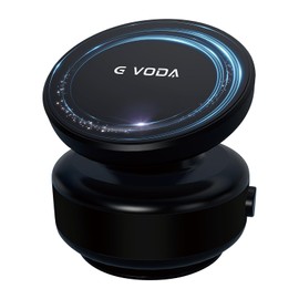 G VODA for 360° Adjustable Electric Vacuum Magnetic Suction Cup Phone Mount，car Phone Holder Mount Compatible Fit for with All Phone (Black)