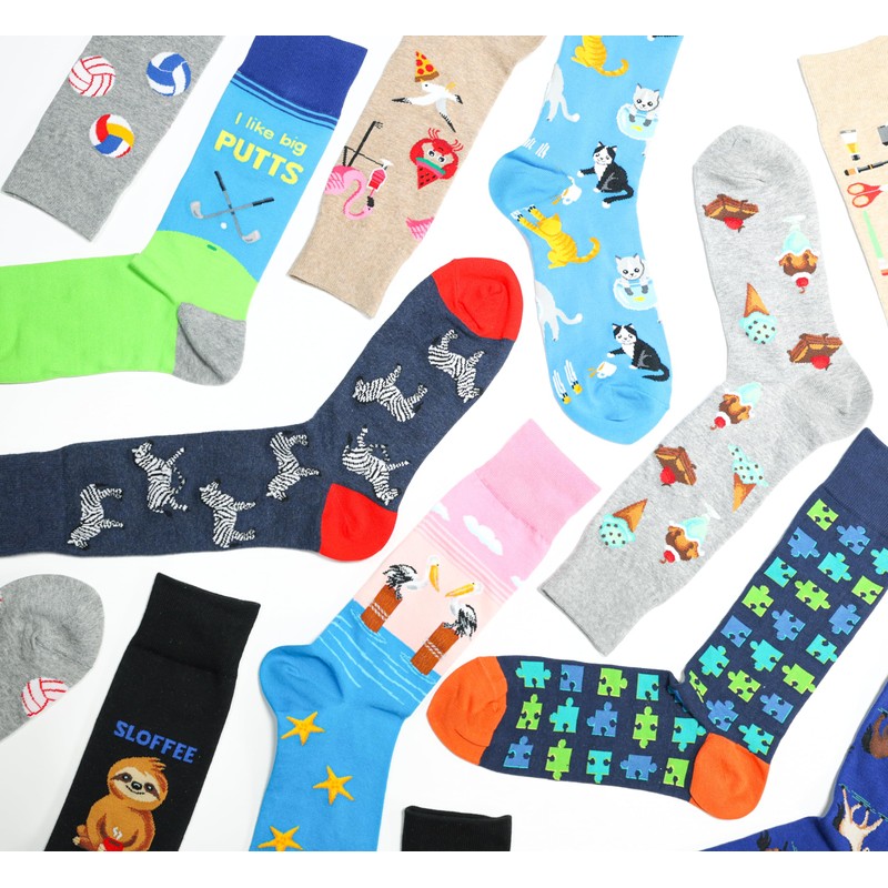 Hot Sox Men's Winged Victory Of Samothrace Crew Sock 1