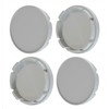 Hub Caps Pack of 4 x 55 mm Hub Caps