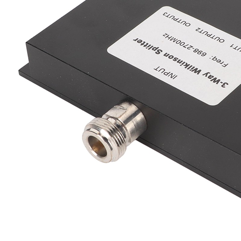 3 Way TV Signal Splitter Professional 698‑2700MHz 3 Way Power