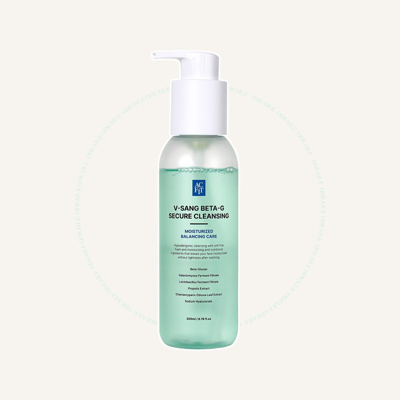 Arc Fit Emergency Cleansing Beta G Secure Cleanser 200ml Cleansing