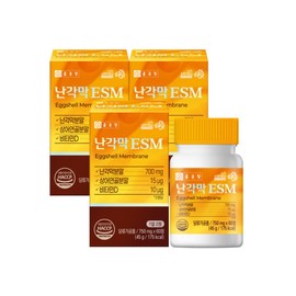 Chong Kun Dang Eggshell Membrane ESM Hydrolyzate 3 cans (3 months supply) / 종근당 난각막 ESM 가수분해물 3통 (3개월분)