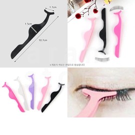 Eyelash tweezers, eyebrow tweezers, 1P tweezers, eyelash tweezers / 속눈썹집게 눈썹핀셋 속눈썹족집게 1P 쪽집개 속눈썹핀셋