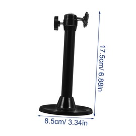 CAXUSD Adjustable Ceiling Projector Stand Wall Desk Mount for Projectors Up to Rotatable Head with Easy Angle for Use