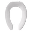 BEMIS 1955CT Commercial Open Front Plastic Toilet Seat, Heavy Duty