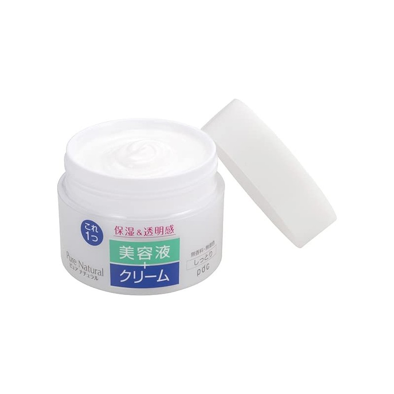 Pure Natural (ピュア ナチュラル) クリームエッセンス モイスト 100g 保湿クリーム 美容液 クリーム