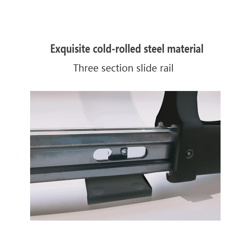 Pull Out Clothes Hanger Rail for Closet, Adjustable Heavy Duty