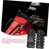 Totority 1set Pu Golf Club Covers Crocodile Pattern Protective Headcovers