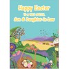 Son & Daughter-In-Law Easter Card - Spring Meadows - Medium
