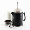 Chantal Stoneware French Press with Stainless Steel Plunger and Lid,
