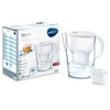 BRITA Marella XL Water Filter Jug and Cartridge, White
