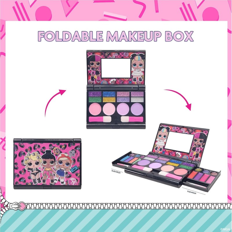 L.O.L. Surprise! Set de Maquillaje Gloss, Brillo para Ojos, Rubor