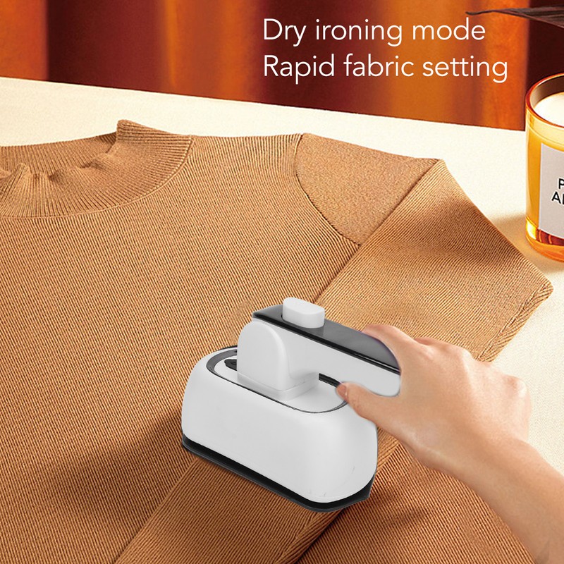 Handheld Iron 90 Degree Rotatable Portable Mini Ironing Machine for