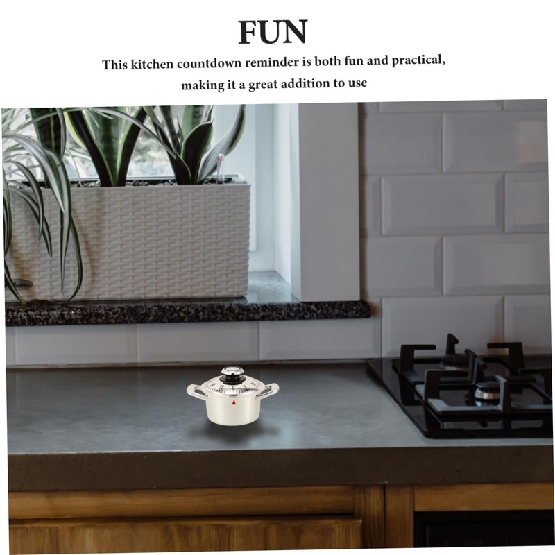GRIRIW Modern Kitchen Timer 60-Minute Countdown Alarm for Cooking Learning