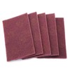 XINMYD Scouring Pad scotched Abrasive,5pcs/set Scourer Scouring Pad Industrial Scourer