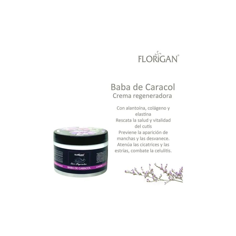 Crema Baba De Caracol 350grs. Florigan Normal A Grasa Danoche