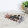 Cosmetic brush organizer dust blocking acrylic cover organizer AO101