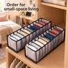 11-Grid Drawer Organizer for Underwear & Socks – 2 Pack