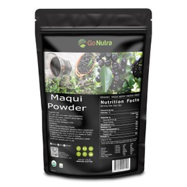 Organic Maqui Berry Powder - Freeze Dried, Antioxidants,Polyphenols and ORAC 8oz.